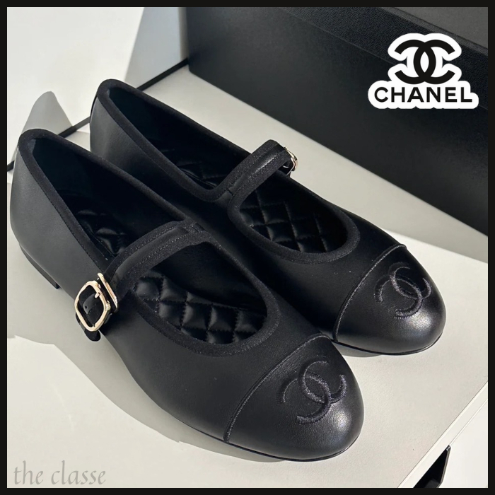 【シンプルで合わせやすさ抜群♪】CHANEL メリージェーン
