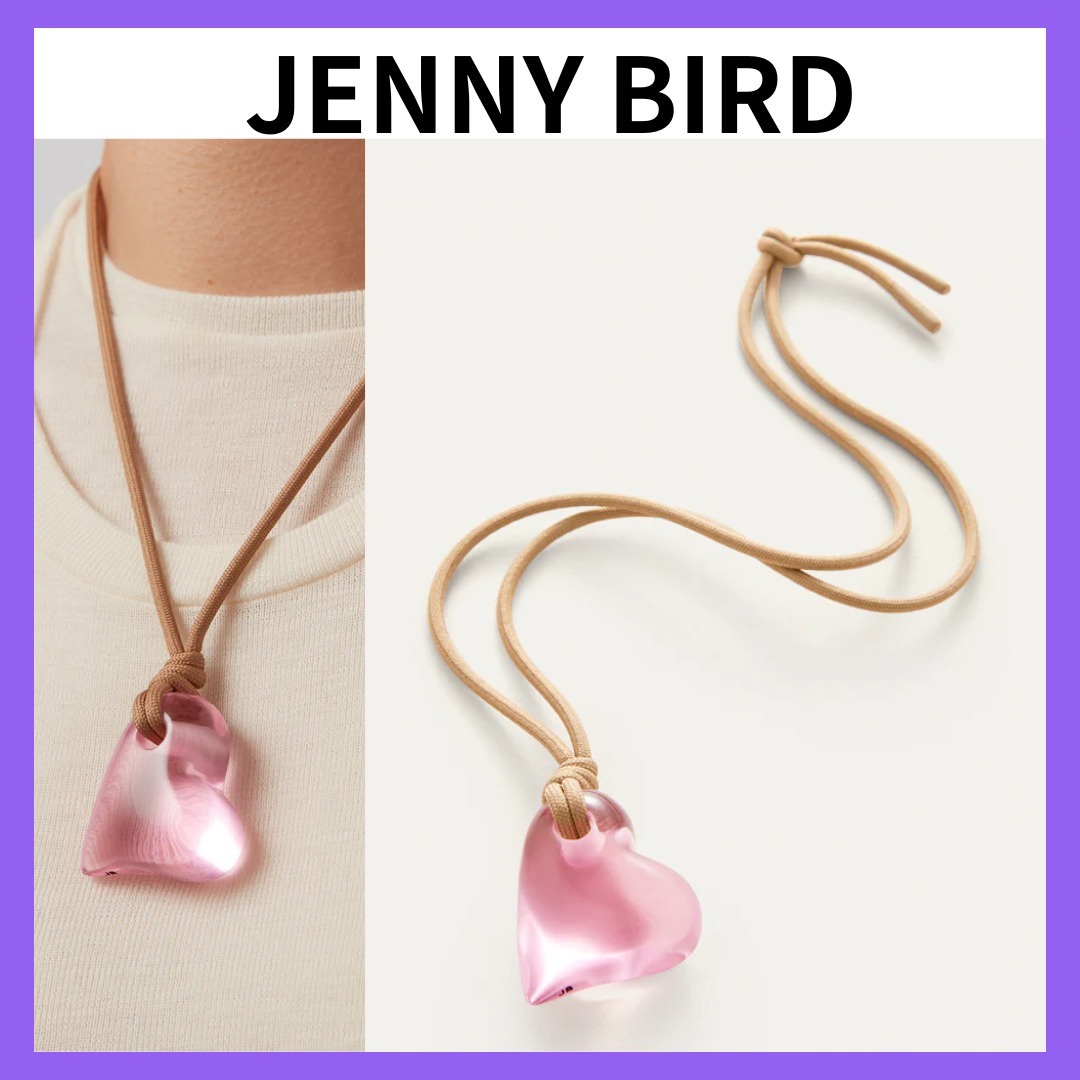 JENNY BIRD ハートガラスペンダント