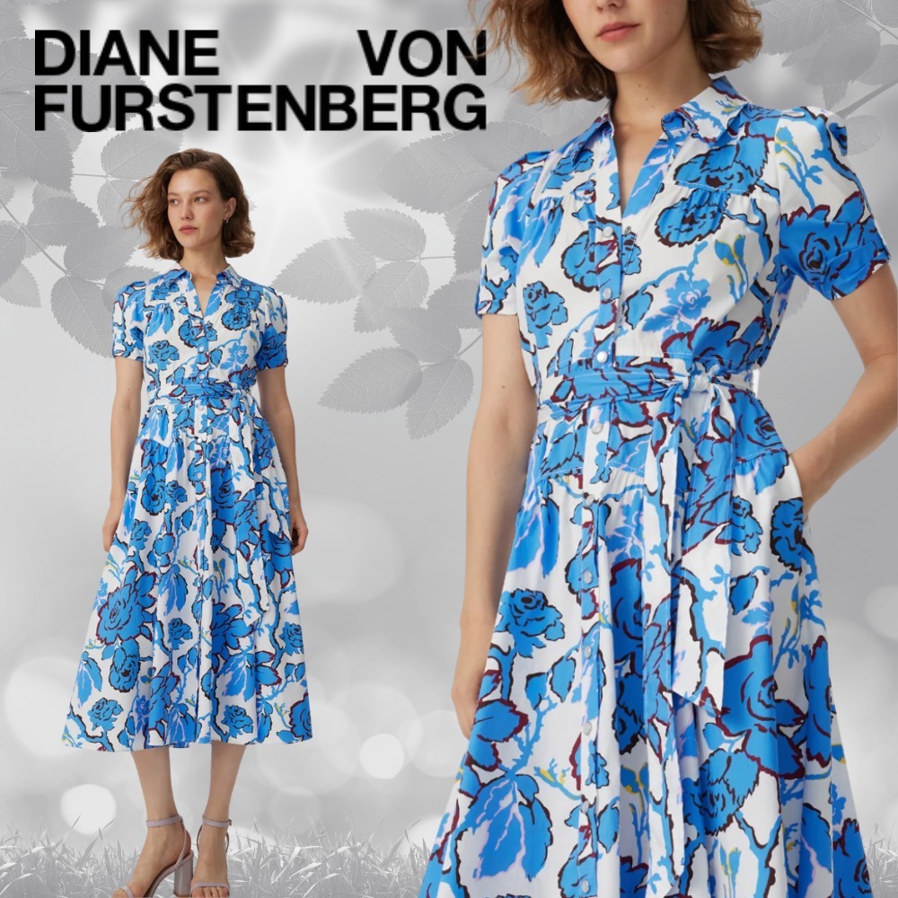 【関税込】DVF ★エレガントで毎日が特別に★ ローラ ドレス