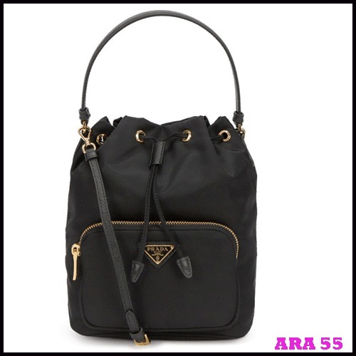 PRADA(プラダ)正規品/関税送料込み Re-Nylon Duet Bucket Bag