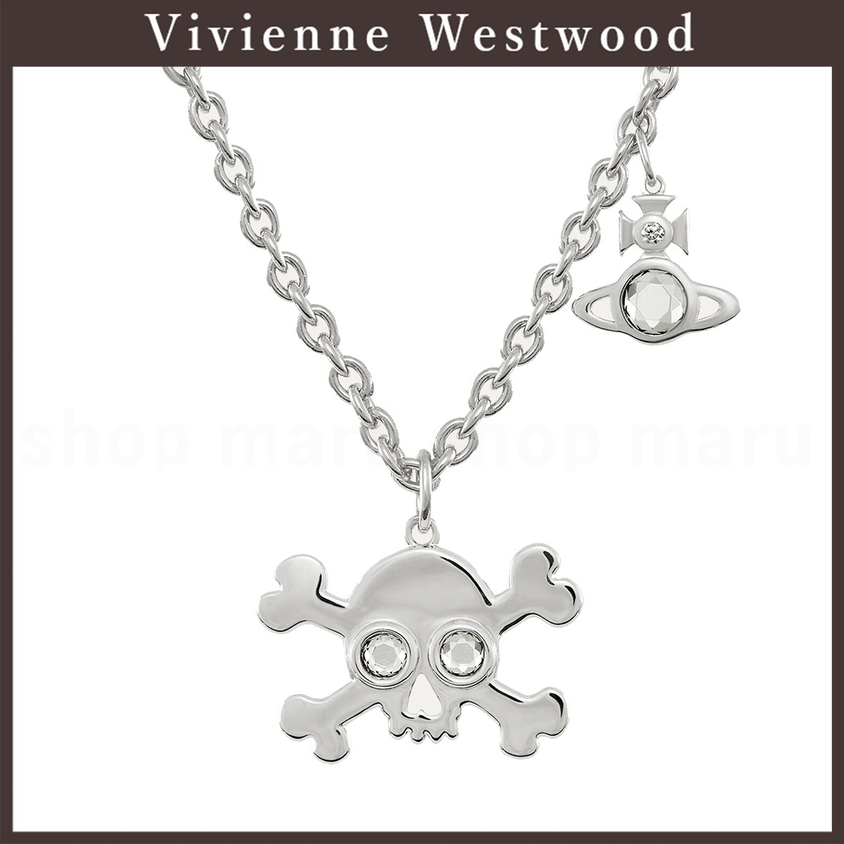 Vivienne Westwood◆マン フランクリン スカル ネックレス