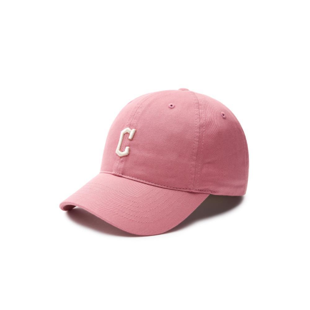 ◆MLB Korea◆ RCP77 Rookie Unstructured Ball Cap CLE MgPink