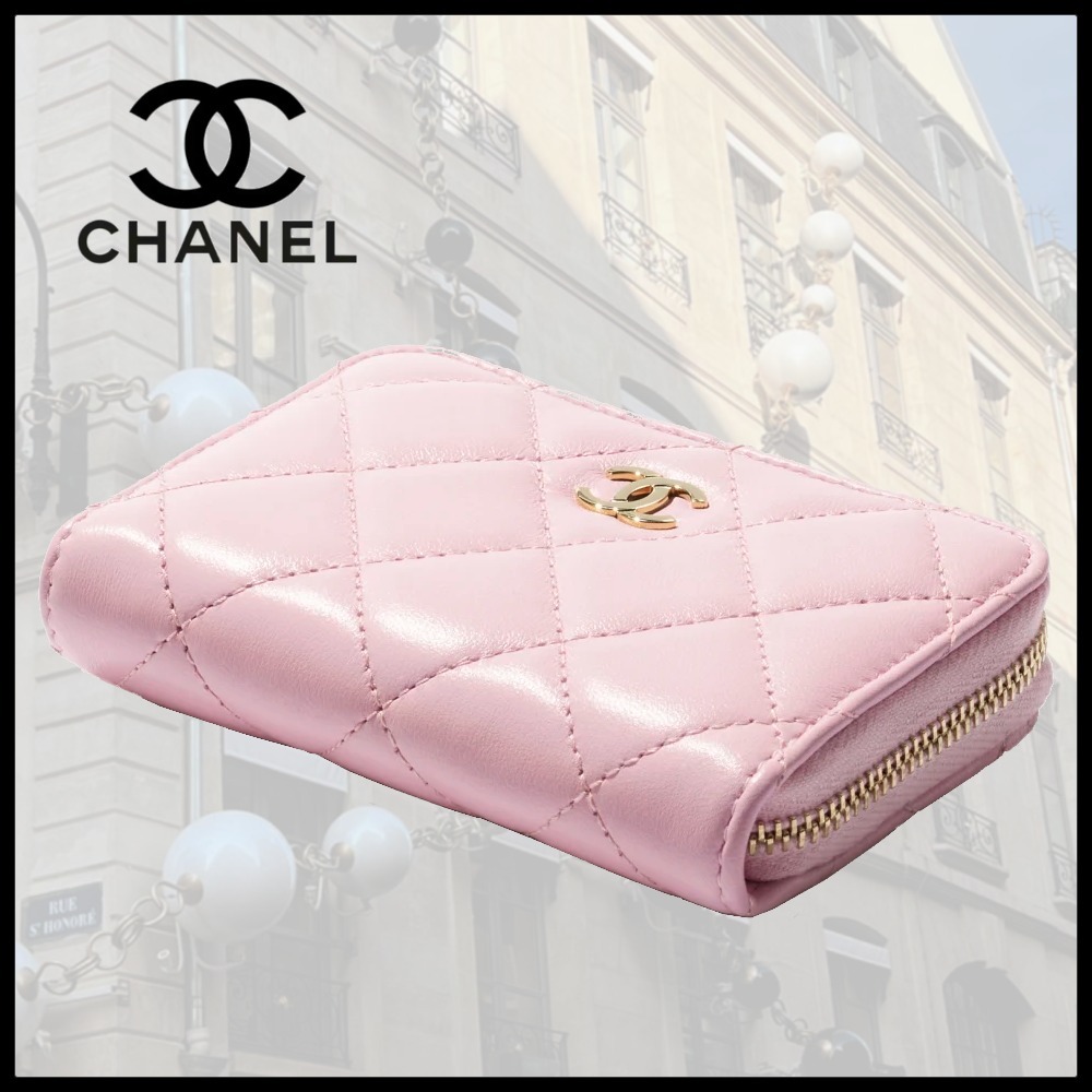 ピンクが持ちたい♪】CHANEL クラシック コインパース
