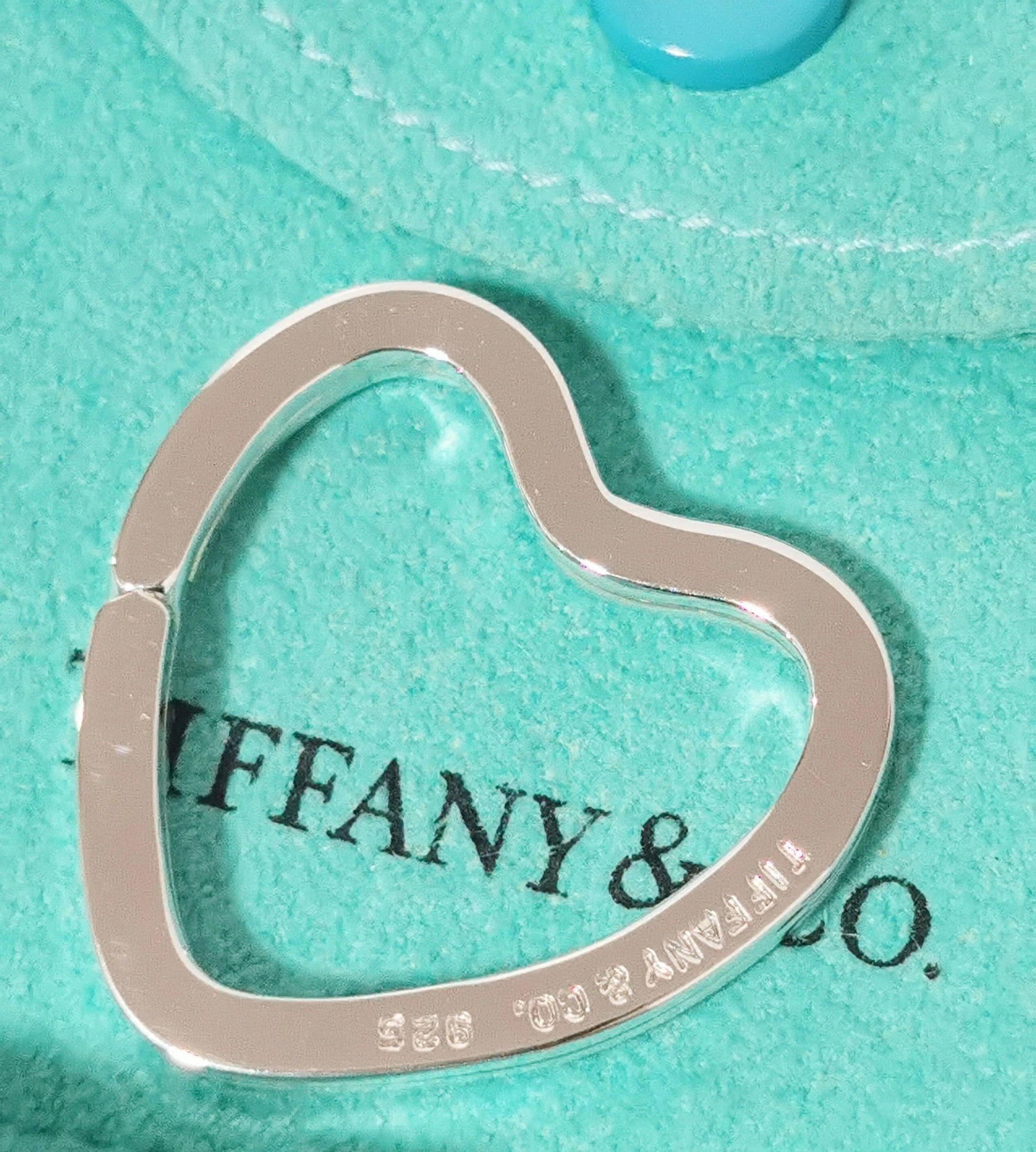 Tiffany&Co. ティファニー ハート型キーリング-sale