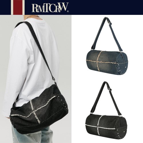 ★2025SS新作★ROMANTIC CROWN★DENIM BARREL BAG