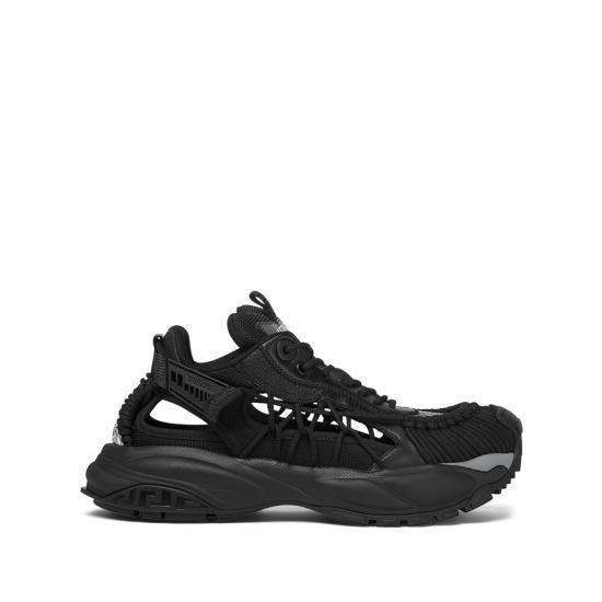 スニーカー VERSACE Men Sneakers 1A11861 1016711 1B000 BLACK