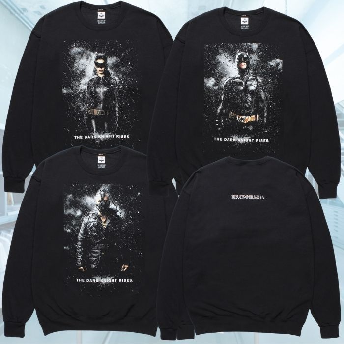 WACKOMARIA × THE DARK KNIGHT TRILOGY スウェットシャツ