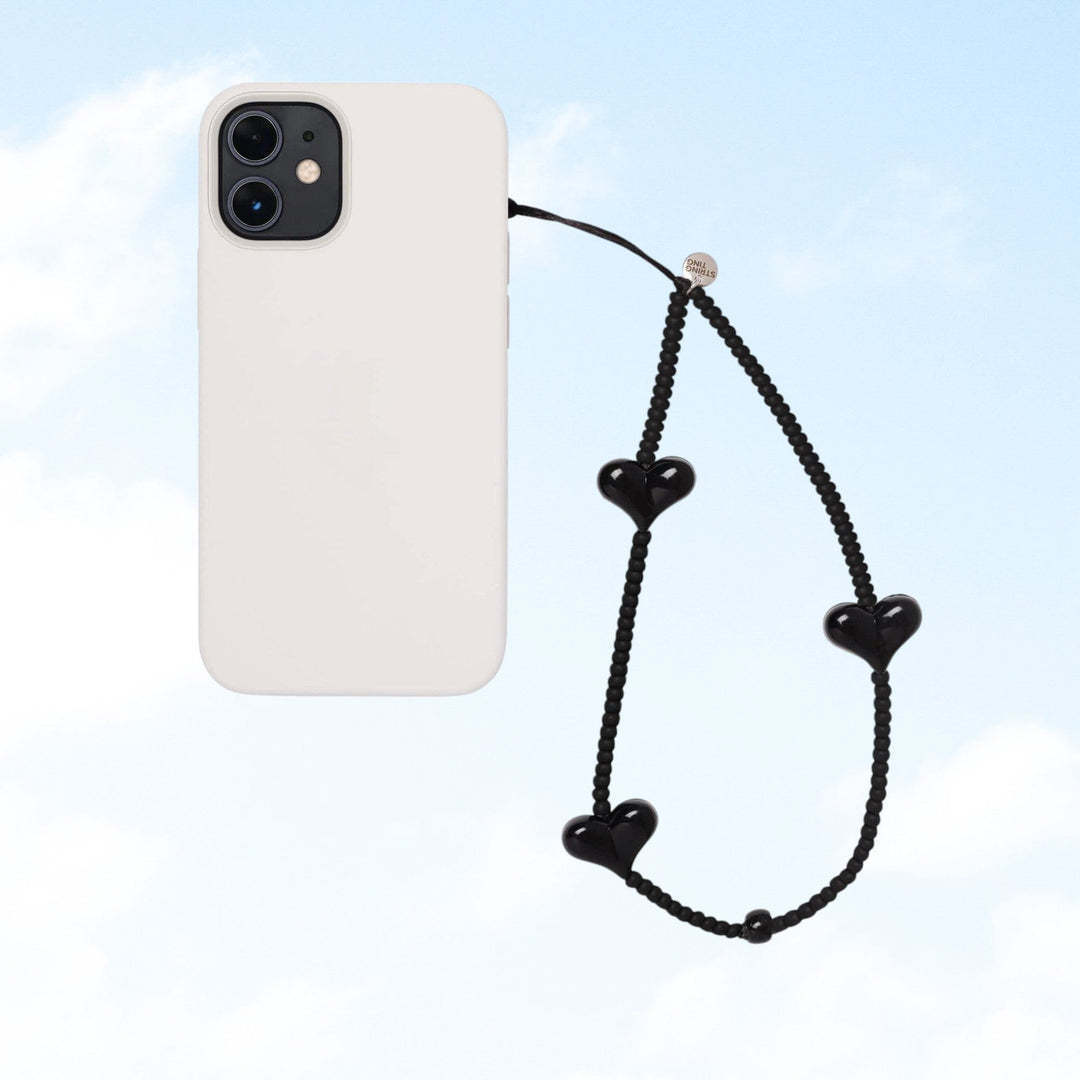 関送込★ セレブ愛用 String Ting クリスタル Phone ストラップ 送関込】String Ting☆ セレブ達愛用☆ スマホストラップ