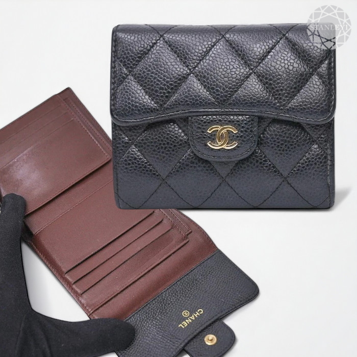 【CHANEL】クラシック スモール ウォレット/折りたたみ財布
