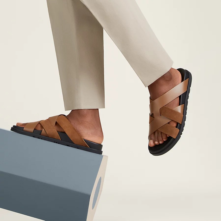 日常に馴染む上質感が魅力【HERMES】カジミール サンダル サンダル 《カジミール》 ◇エルメス◇人気 (HERMES/サンダル