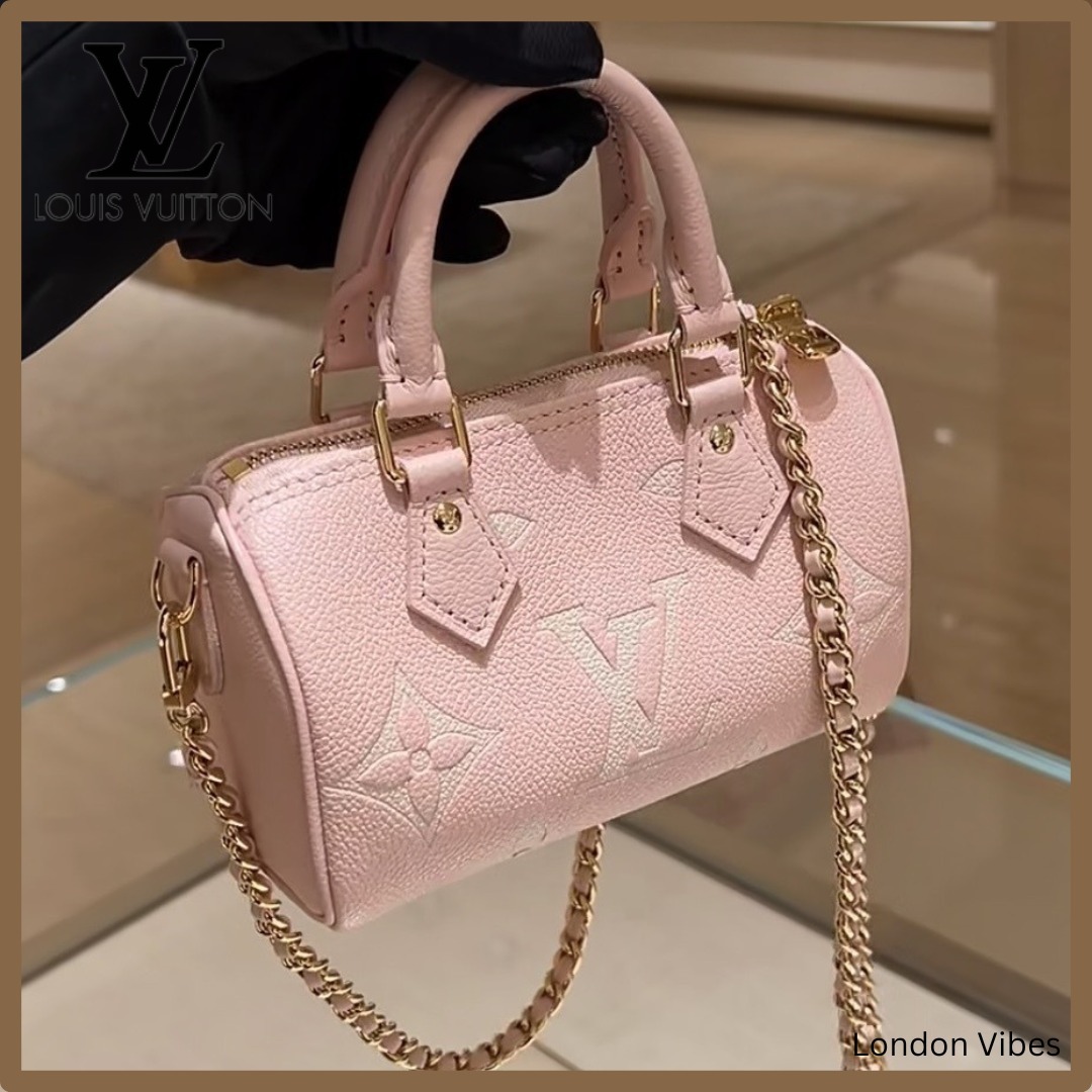 限定ピンクが可愛いすぎる♪ Louis Vuitton ナノ スピーディ