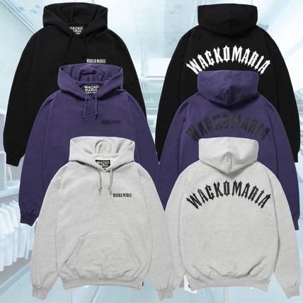 【WACKO MARIA】ワコマリア パーカー ロゴ ブラック/グレー WACKO MARIA】ワコマリア パーカー ロゴ ブラック/グレー (WACKO