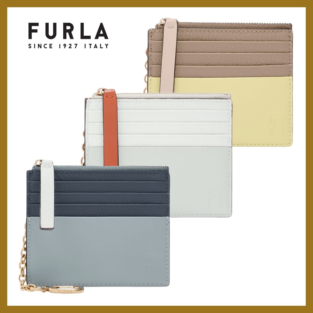 万能【FURLA】FurlaGrazia カードケース*バッグにすっきり収まる