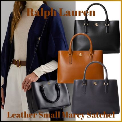 素敵♪【Ralph Lauren】レザー スモール マーシー サッチェル MARCIE Ralph Lauren(ラルフローレン) Mercy(マーシー) - 海外