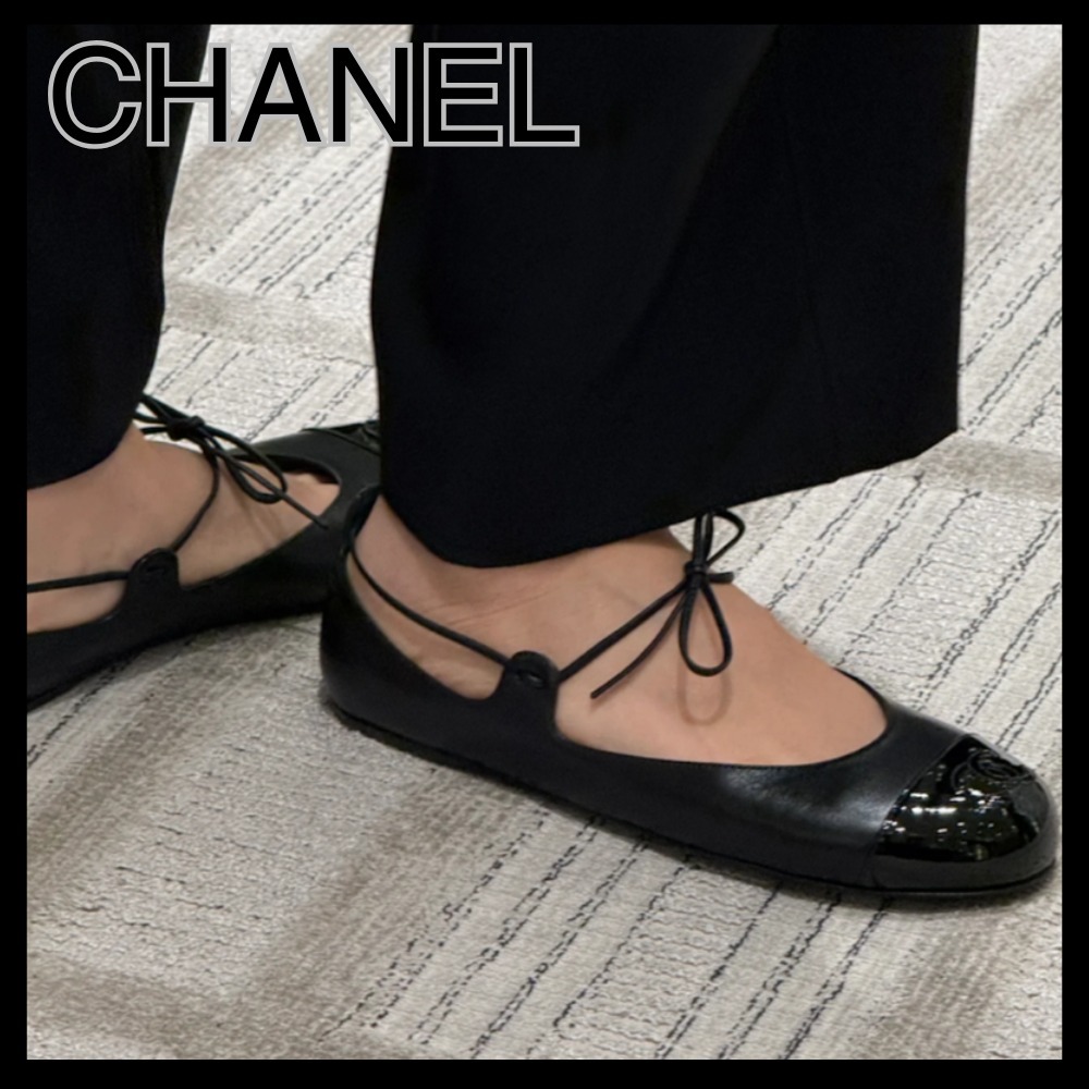 【履きやすい♪バレリーナ】CHANEL メリージェーン