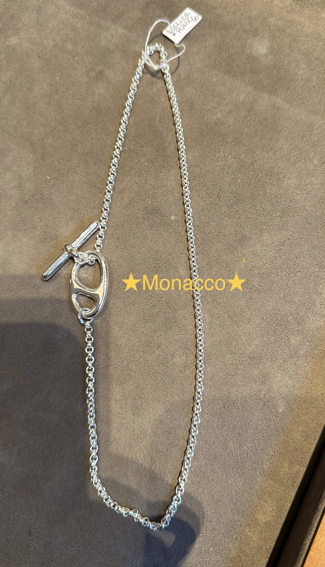 【カッコいいパンク新作☆】Chaine d'Ancre Punk necklace カッコいいパンク新作☆Chaine d'Ancre Punk necklace， シルバー