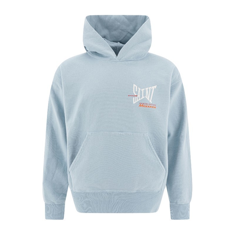 パーカー・フーディ SAINT MICHAEL SS25 Sweatshirts (SM HR8 0000 048 BLUE)
