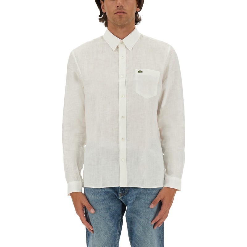 Tシャツ・カットソー LACOSTE SS25 CAMICIA CON LOGO (CH5692 001)