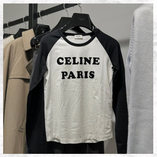 【入手困難☆】Celine セリーヌ Tシャツ CELINE PARIS 長袖