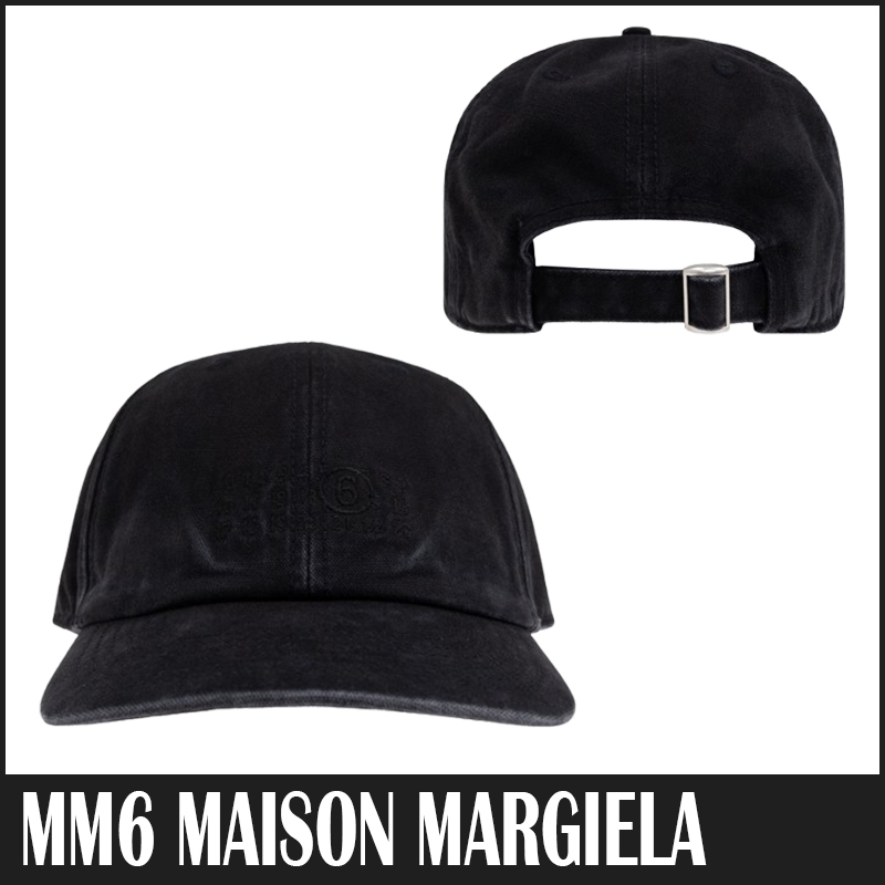 ☆送料関税込☆MM6 Maison Margiela ロゴ ベースボールキャップ