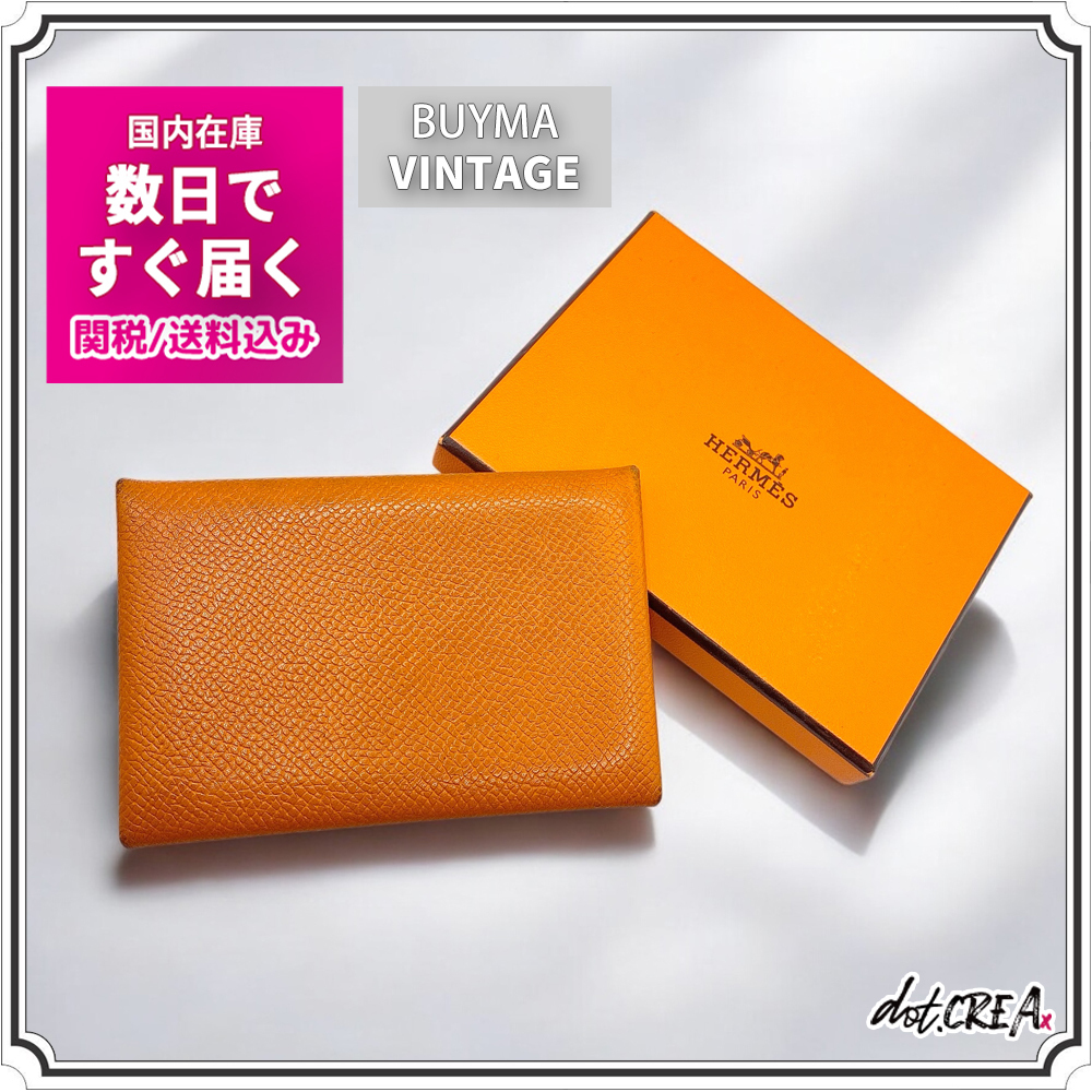 送料関税込◇HERMES Calvi カルヴィ エプソン カードケース