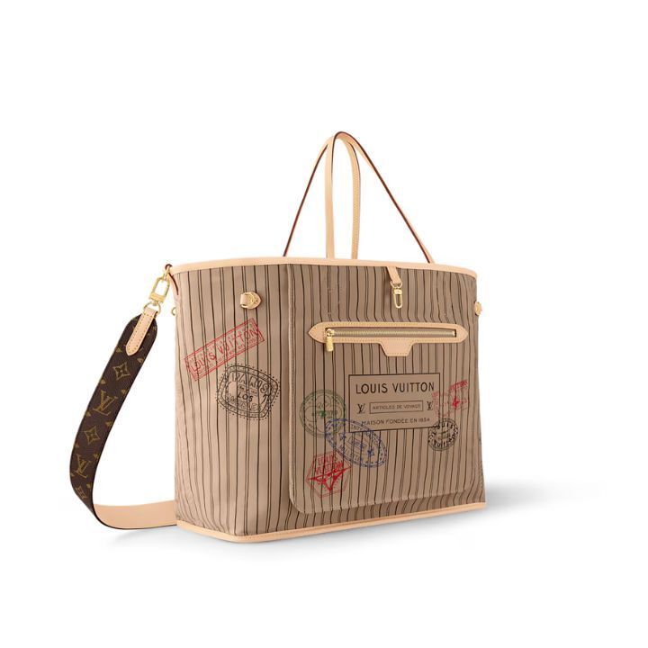 Louis Vuitton《個性的♪》ネヴァーフル トートバッグ