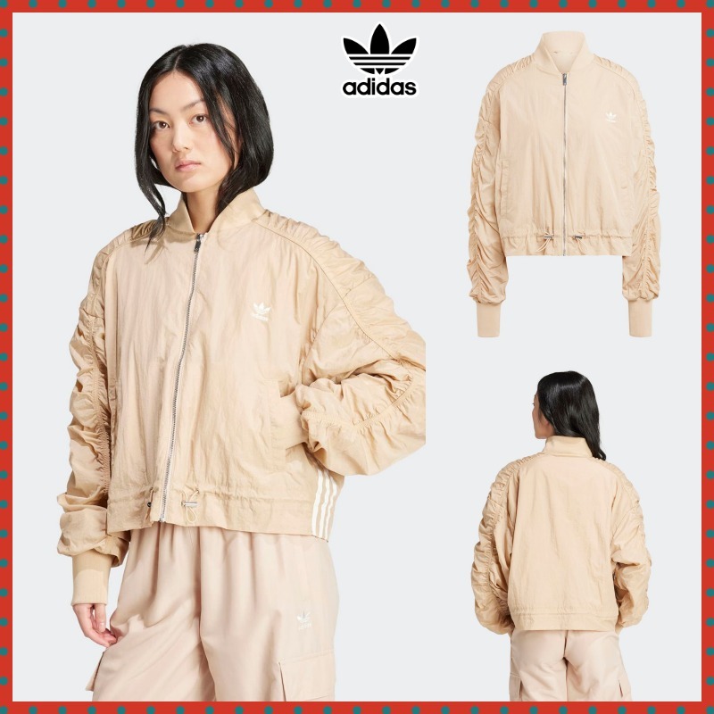 ジャケット adidas LW bomber jacket beige
