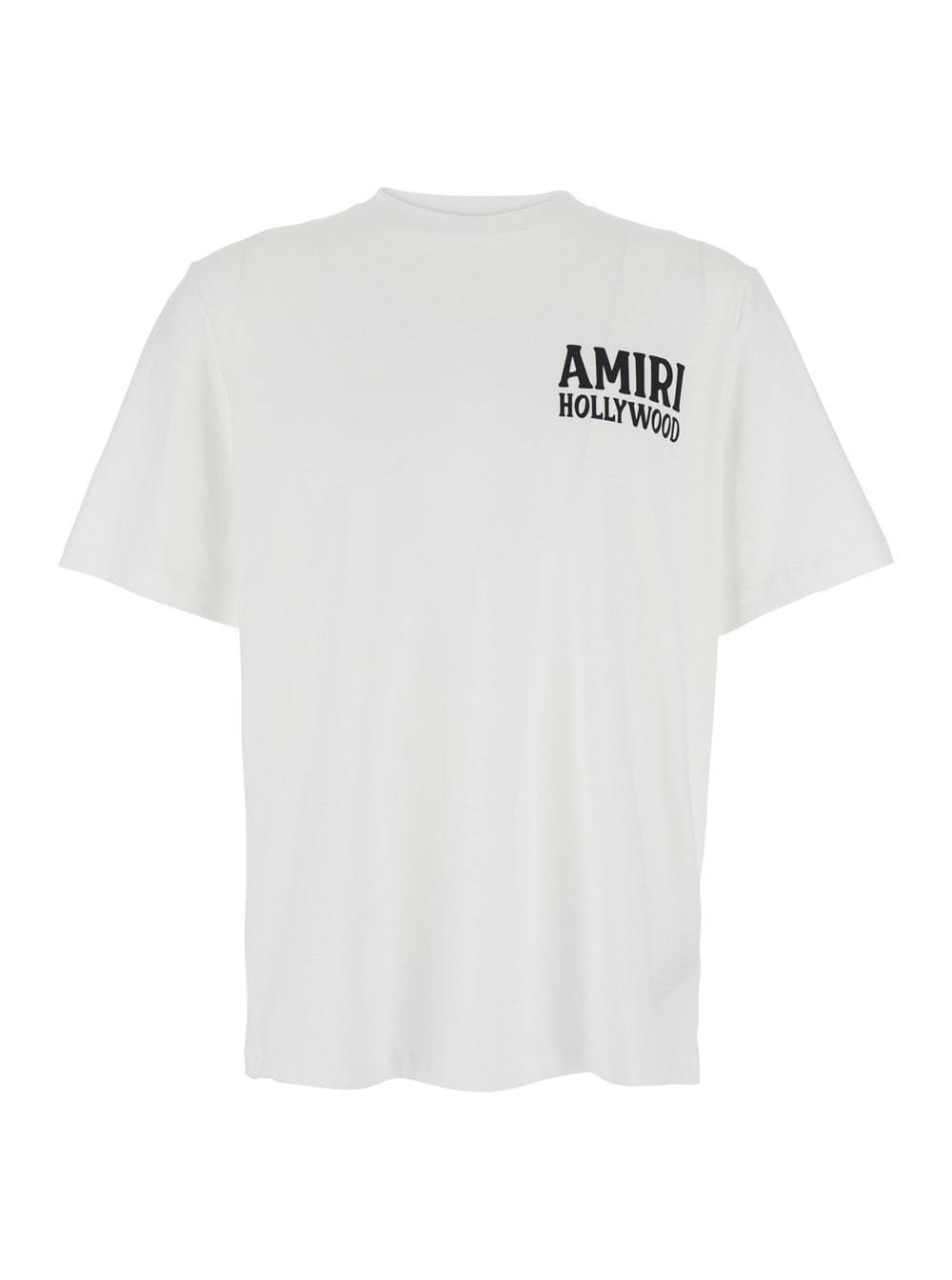 【送料&関税込】AMIRI jazz Wolf White Crewneck T-shirt With