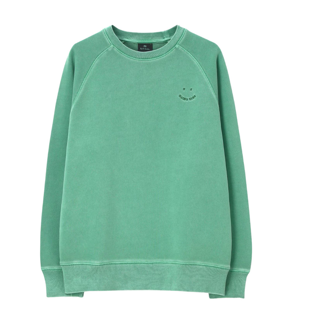【Paul Smith】\"Happy\" ラグランスリーブ スウェット