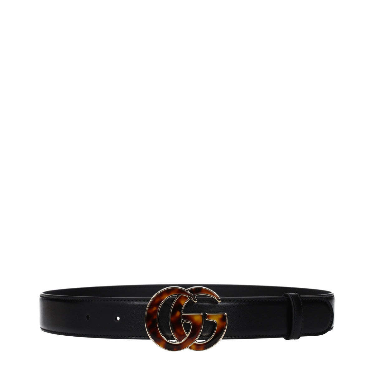 ベルト GUCCI  Belts Women Leather Black