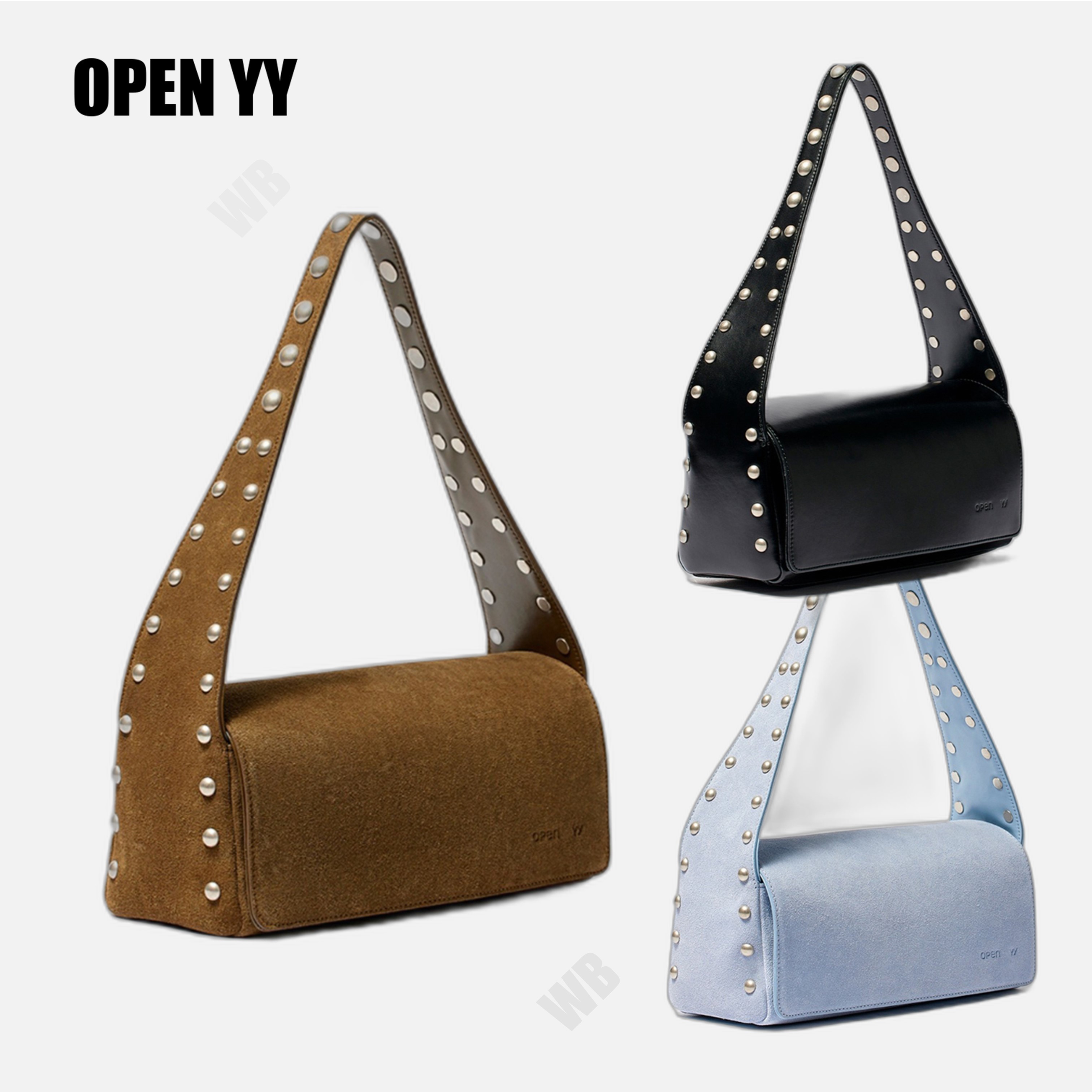 [OPEN YY] STUD DUFFLE BAG ☆送料込☆