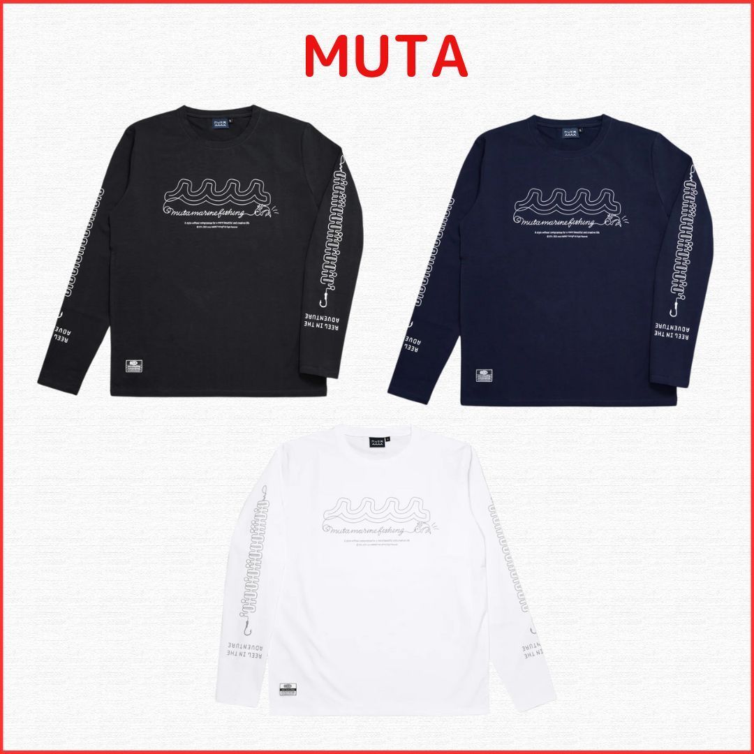 国内発送【muta MARINE】ロングスリーブTシャツ(LINE WORKS)