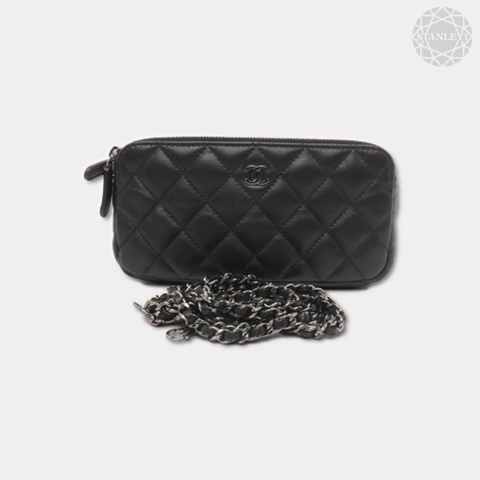 【CHANEL】WOC クロスボディバッグ★シープスキン