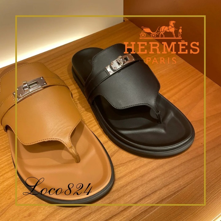 【シンプル上品♪】エルメス HERMES サンダル 《アンピール》