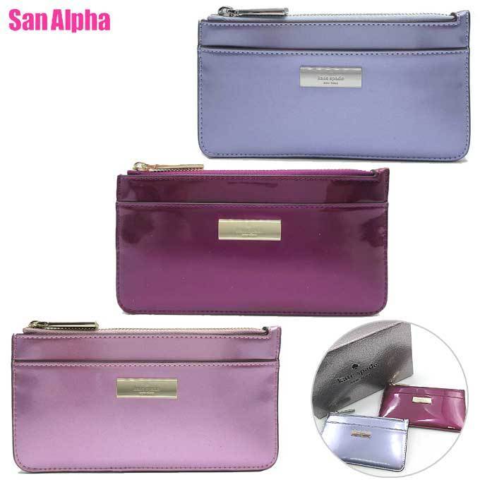 国内即送 kate spade BOX付 ラージ スリム カードホルダー KJ013