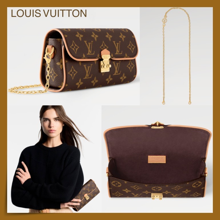 【LOUIS VUITTON】多彩な持ち方を◎人気 Pochette Camilleバッグ