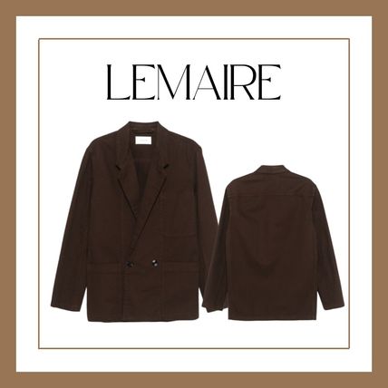 【関税込み】LEMAIRE ブラウン ワークジャケット ブラウン(茶色)系 LEMAIRE(ルメール) ジャケット(レディース