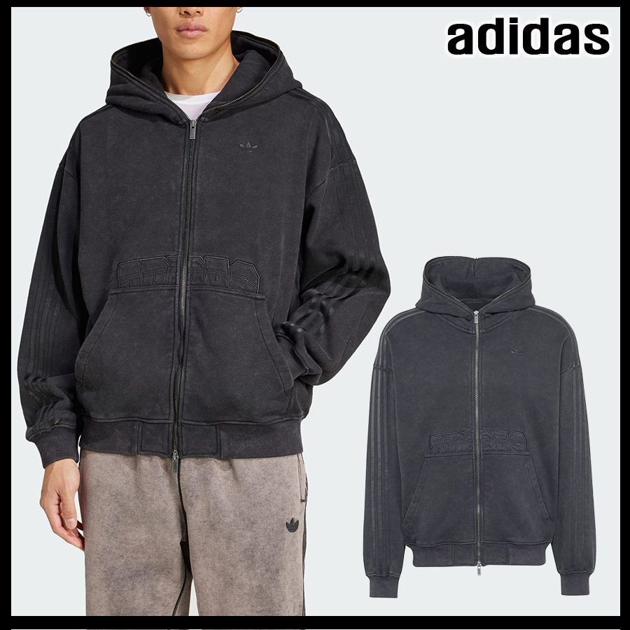 ★adidas★ADILENIUM SEAON 3 GRAPHIC FULL ZIP HOODIE★追跡可