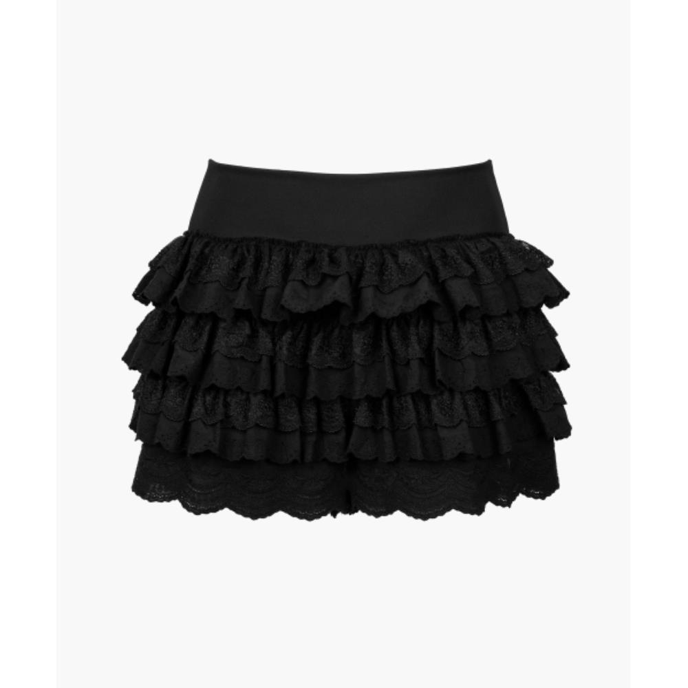 ◇ROUGHNECK◇ Lace Tutu Pants Skirt Black