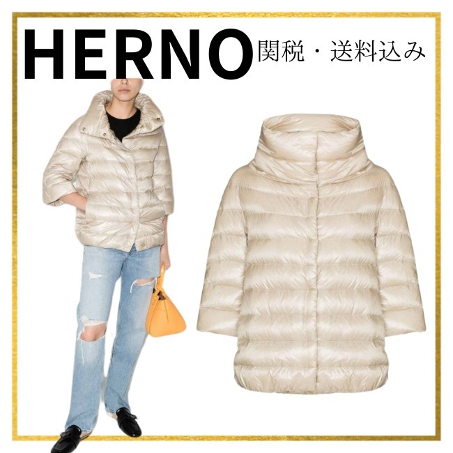 関税・送料込み【HERNO】アミンタ ダウンジャケット