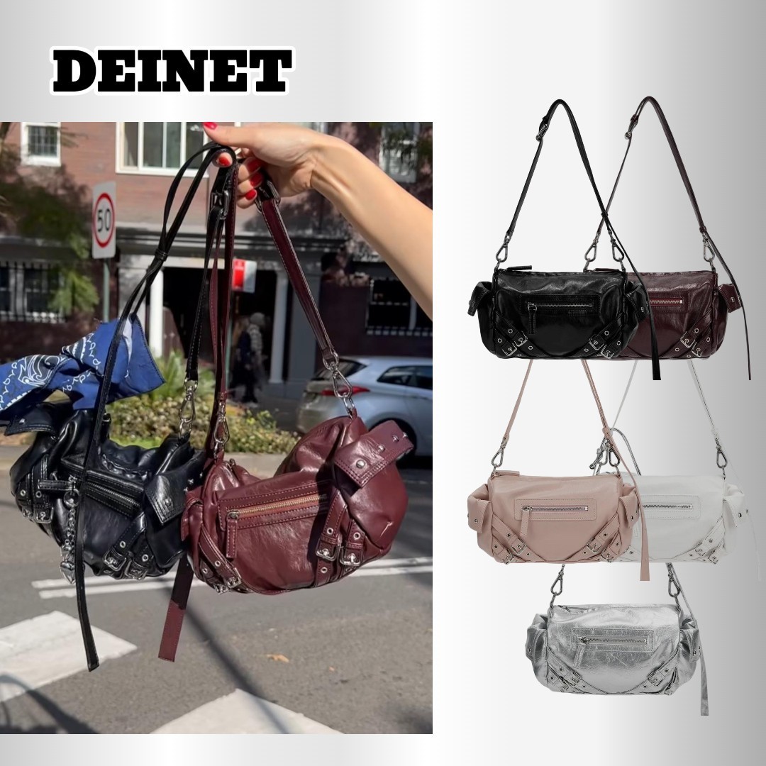 [DEINET] ★ STUD POCKET BAG