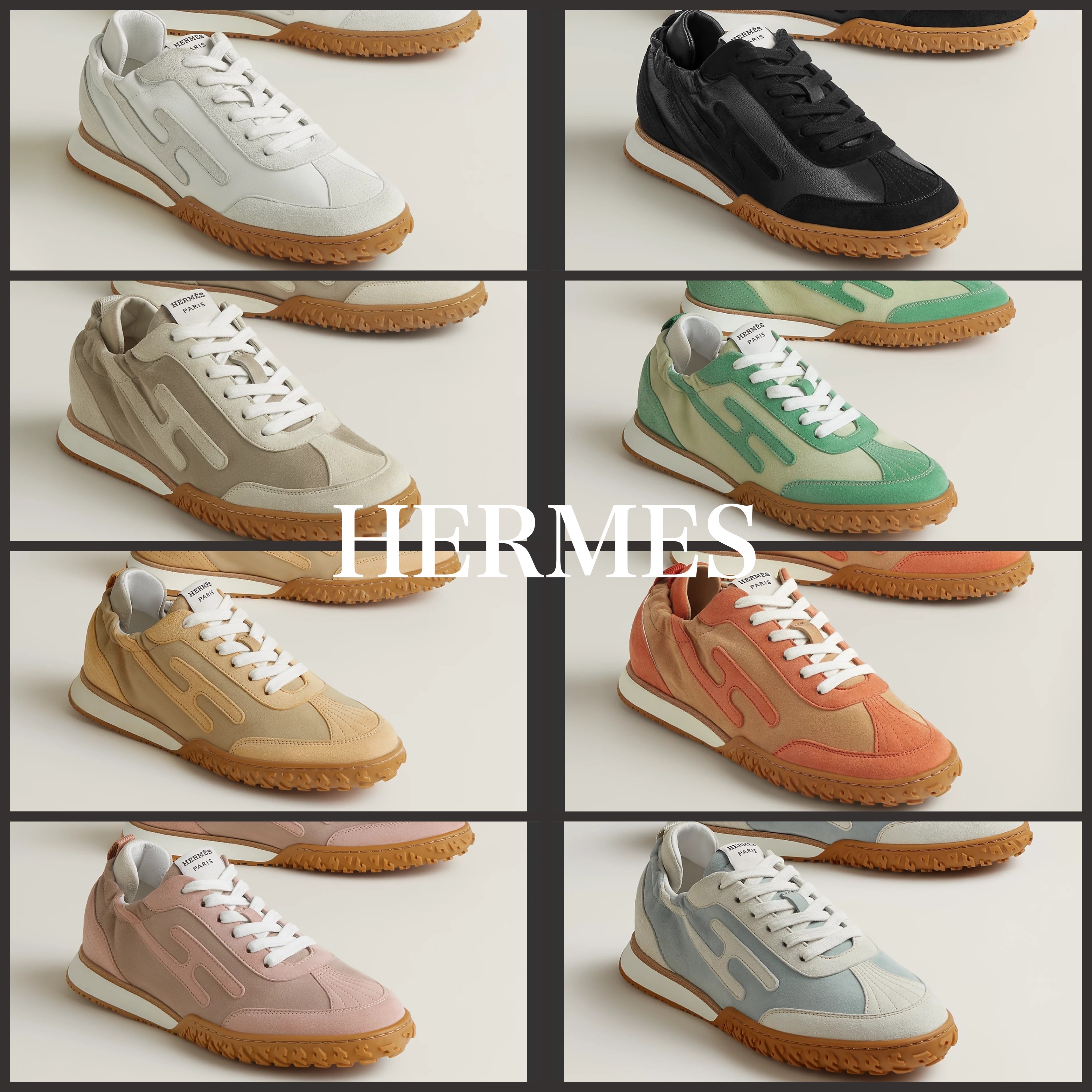 【パステルピンク♡】HERMES スニーカー《ジェット》