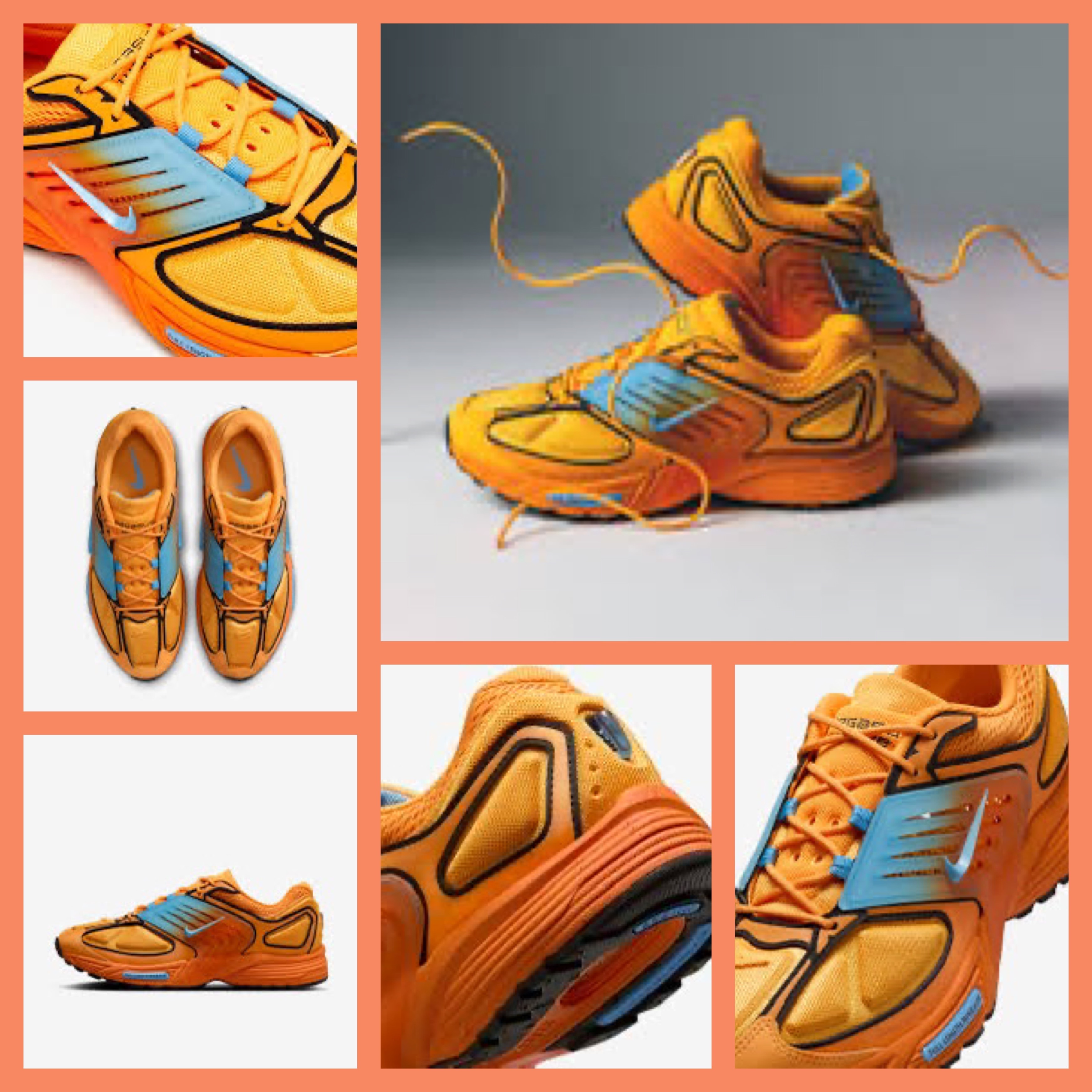 ☆NIKE☆Air Pegasus Wave☆Sundial and Bright Ceramic☆Orange