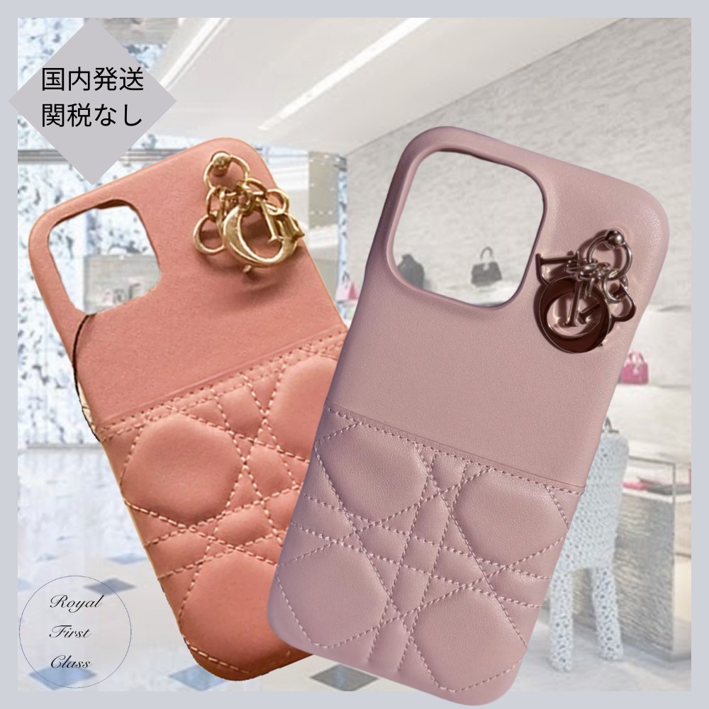 *高級感溢れる*DIOR ディオール LADY DIOR iPhone 16 ケース