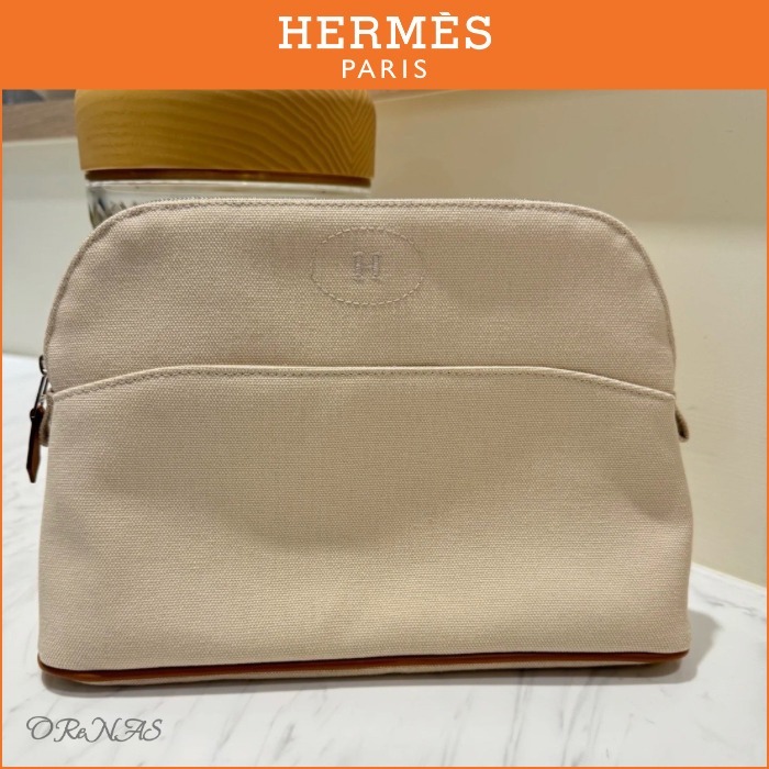 【コンパクトで使いやすい♪】HERMES ボリード ポーチ ミニ 21