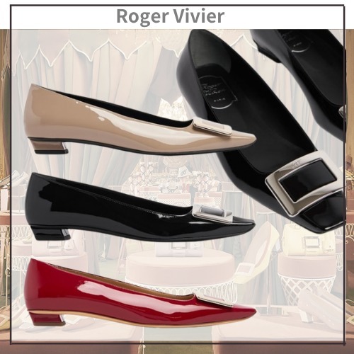 ■Roger Vivier■Belle Vivier パテントレザーパンプス 2.5cm