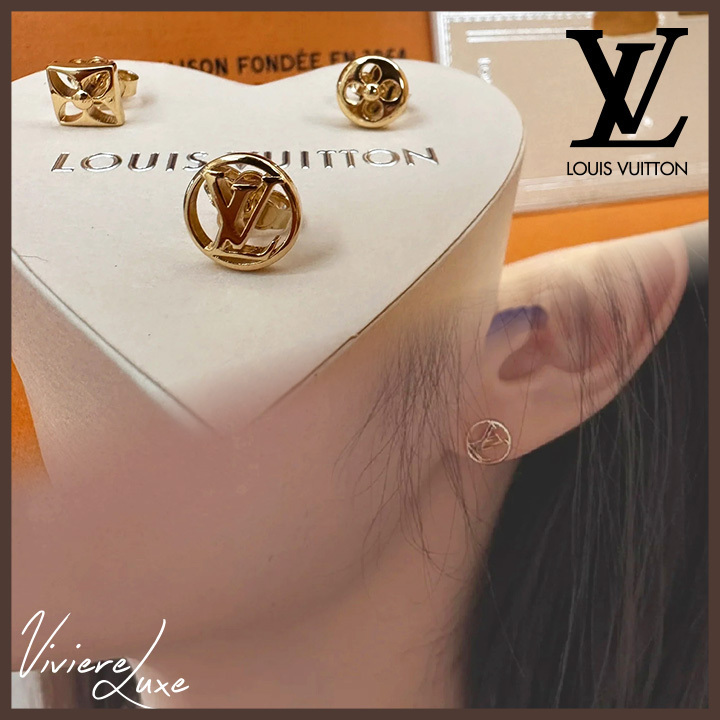 *高級アクセサリー* LOUIS VUITTON クレイジーインロック ピアス
