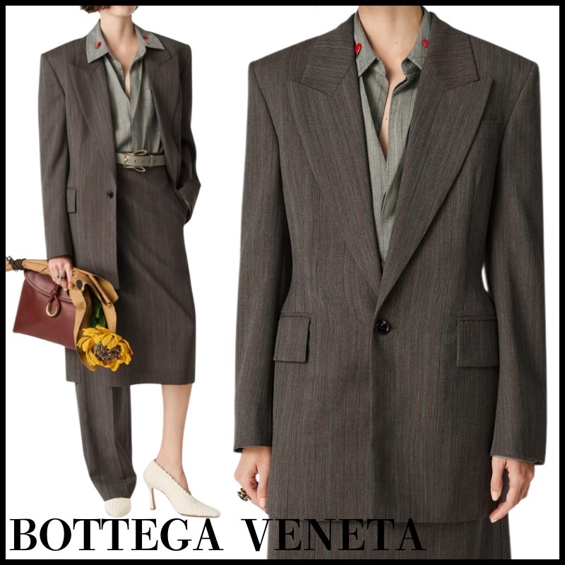 ★Bottega Veneta★ボッテガ サトル ストライプ ジャケット