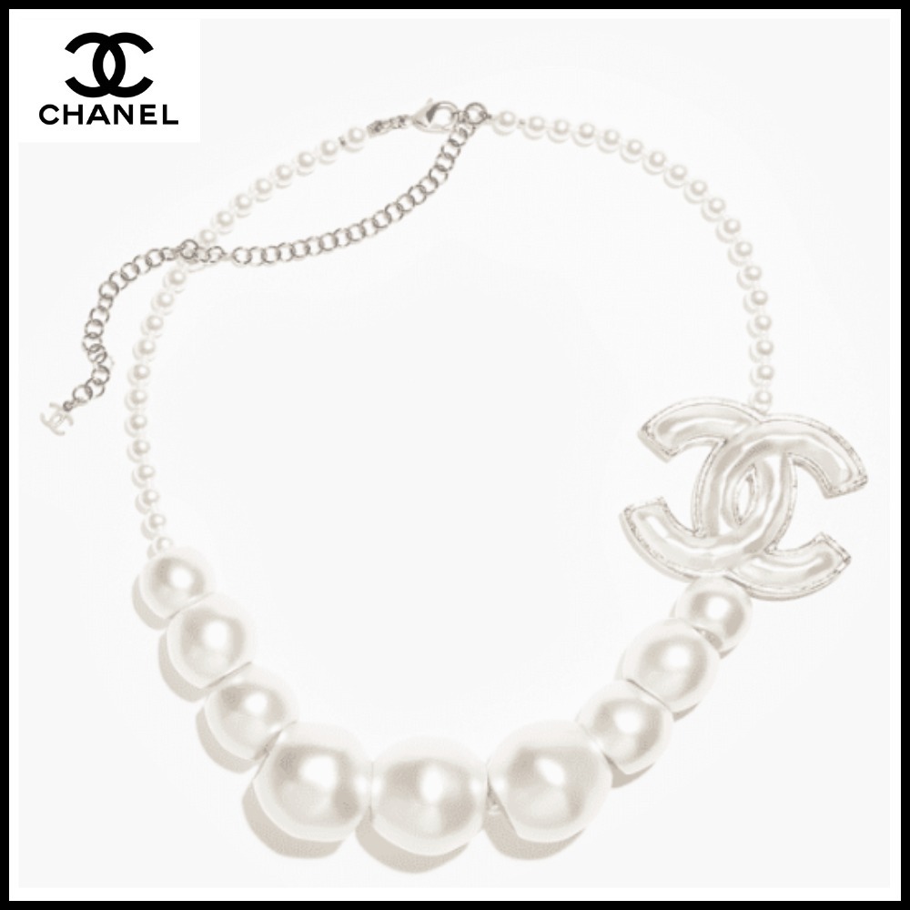 **入荷極小**【CHANEL】 クルーズ25C限定 大粒パール ネックレス