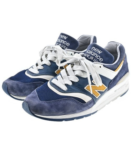 New Balance ニューバランス スニーカー 紺x黄 3603225J0040